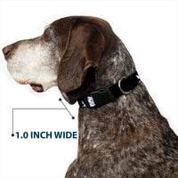Plastic Clip Collar - Aristocats Marie 3-Poses BECAUSE I'M A LADY THAT'S WHY Black/White/Pink