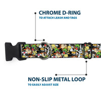 Plastic Clip Collar - Looney Tunes 6-Character Stacked Collage4