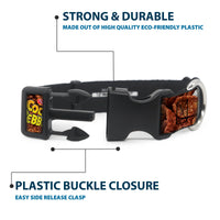 Plastic Clip Collar - POST COCOA PEBBLES Logo and Vivid Cereal Browns