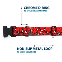 Plastic Clip Collar - Spider-Man Stacked