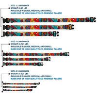 Plastic Clip Collar - Spider-Man Comic Strip
