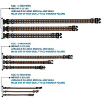 Plastic Clip Collar - Star Wars Chewbacca Bandolier Bounding Browns/Gray
