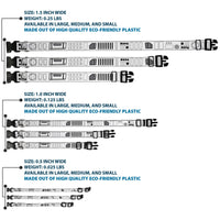 Plastic Clip Collar - Star Wars Stormtroopers Utility Belt2 Bounding White/Grays/Black