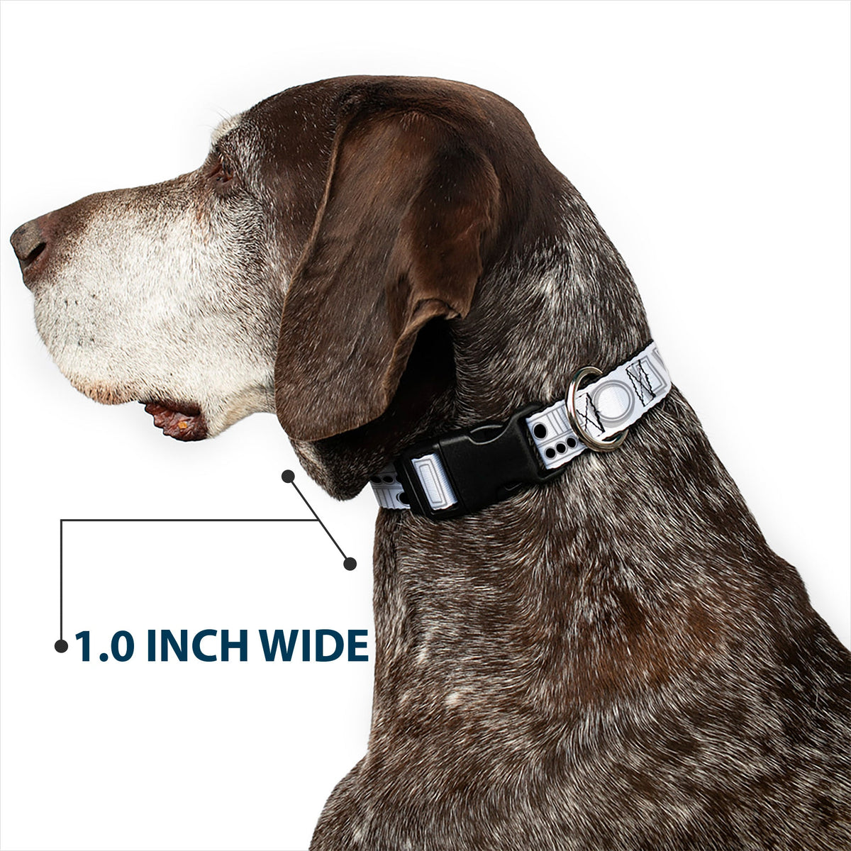 Plastic Clip Collar - Star Wars Stormtroopers Utility Belt2 Bounding White/Grays/Black