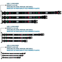 Plastic Clip Collar - Star Wars Darth Vader Utility Belt Bounding3 Black/Grays/Reds/Greens