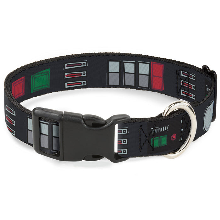 Plastic Clip Collar - Star Wars Darth Vader Utility Belt Bounding3 Black/Grays/Reds/Greens