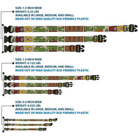 Plastic Clip Collar - Star Wars Boba Fett Utility Belt Bounding Tan