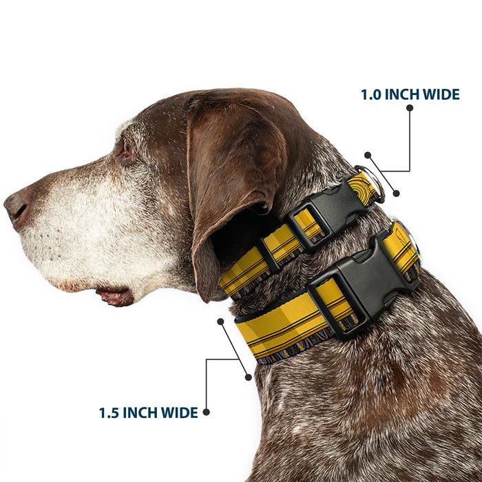 Plastic Clip Collar - Star Wars C3-PO Wires Bounding2 Yellows/Black/Multi Color