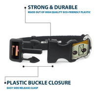Plastic Clip Collar - Star Wars The Child Chibi Pod Pose THIS IS THE WAY Black/Multi Color