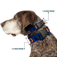 Plastic Clip Collar - Star Wars Jedi Order Insignia/TANO Text Blues/Orange