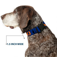 Plastic Clip Collar - Star Wars Jedi Order Insignia/TANO Text Blues/Orange