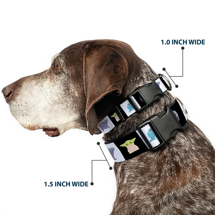 Plastic Clip Collar - Star Wars Mandalorian 4-Character Pose Blocks