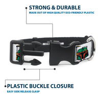 Plastic Clip Collar - Star Wars 6-Character Faces White