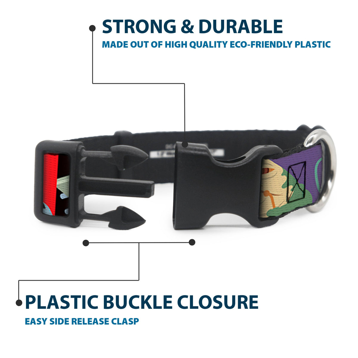 Plastic Clip Collar - Star Wars Classic 16-Character Pose Blocks Multi Color