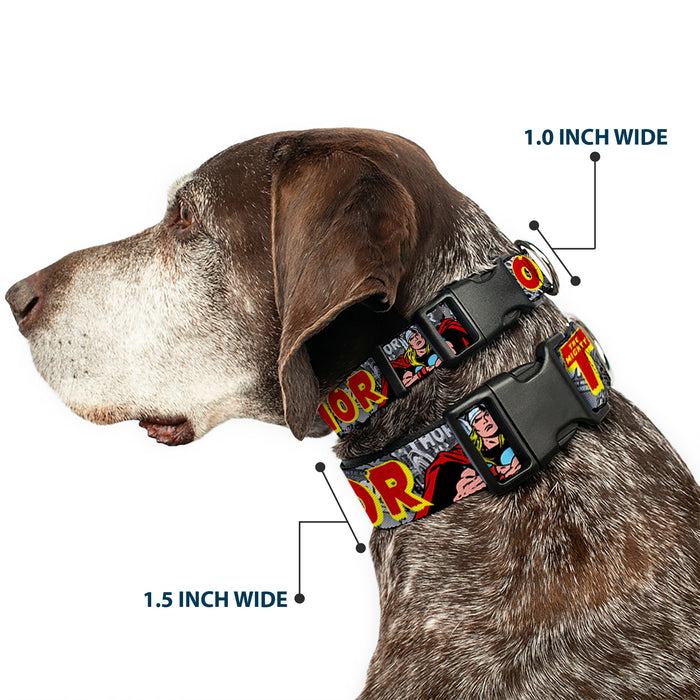 Plastic Clip Collar - THE MIGHTY THOR Action Poses