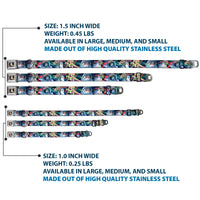 Buzz Lightyear Pose2 Full Color Black Seatbelt Buckle Collar - Buzz Lightyear Action Poses Stacked