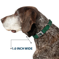 Slytherin Crest Full Color Seatbelt Buckle Collar - Harry Potter SLYTHERIN & Crest Green/Black