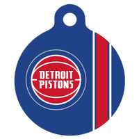 Detroit Pistons Stainless Steel Charm/Tag