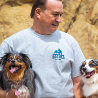 T-shirt: Dog Dad (Grey)