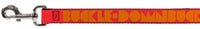 Dog Leash - BUCKLE-DOWN Shapes Red/Orange