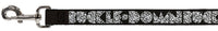 Dog Leash - BUCKLE-DOWN Shapes Black/Camo White/Black