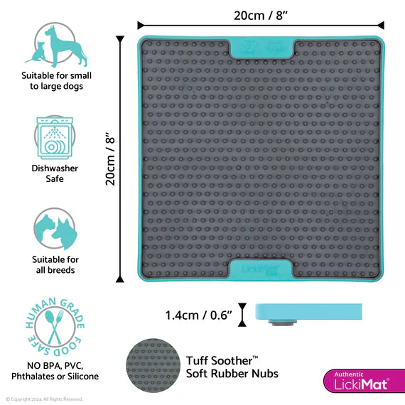 LickiMat Tuff Soother for Cats - Green