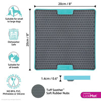 LickiMat Tuff Soother for Cats - Green
