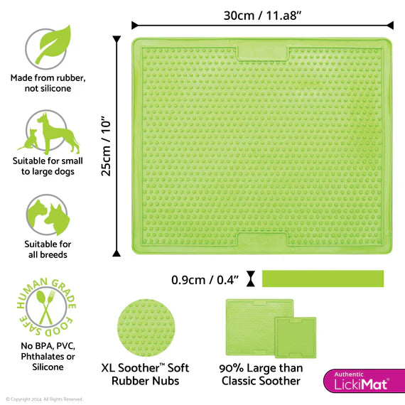 LickiMat Soother X-Large - Green