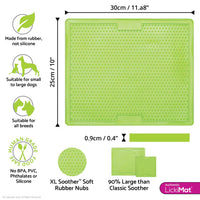 LickiMat Soother X-Large - Green