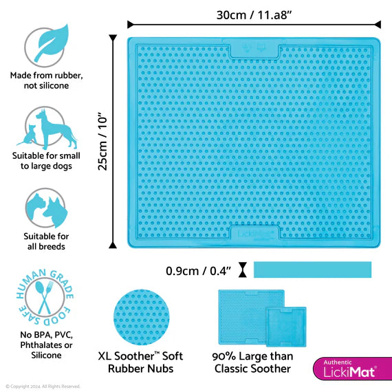 LickiMat Soother X-Large - Turquoise