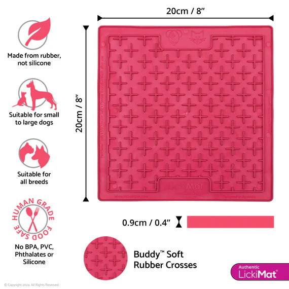 LickiMat Buddy for Cats - Pink