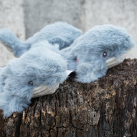 Mobie Whale Wee Huggles® Plush Dog Toys, 3 Pack