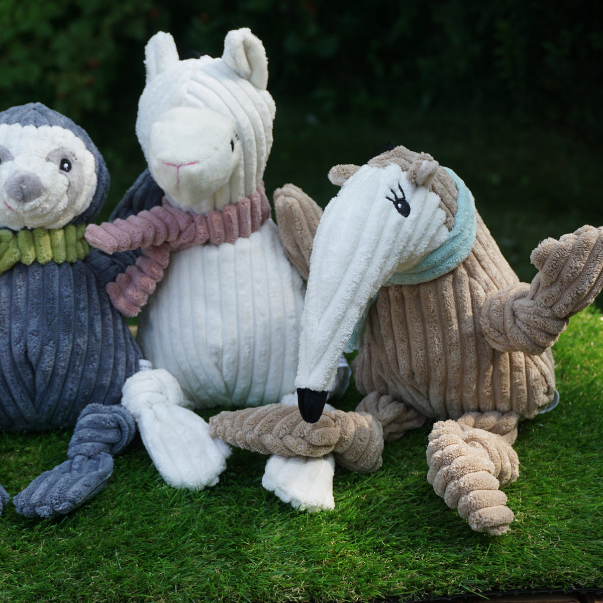 Nibblet Anteater Knottie® Plush Dog Toy, Large