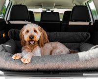 PupProtector™ Performance Tweed Memory Foam Dog Car Bed