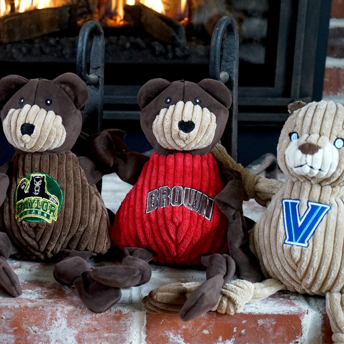 NCAA Brown University, Bruno the Bear Knottie® Plush Dog Toy