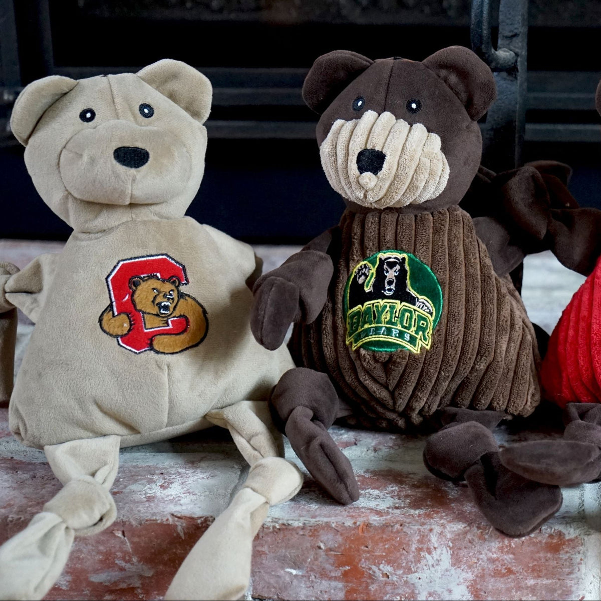 NCAA Cornell University, Big Red Bear Knottie® Plush Dog Toy