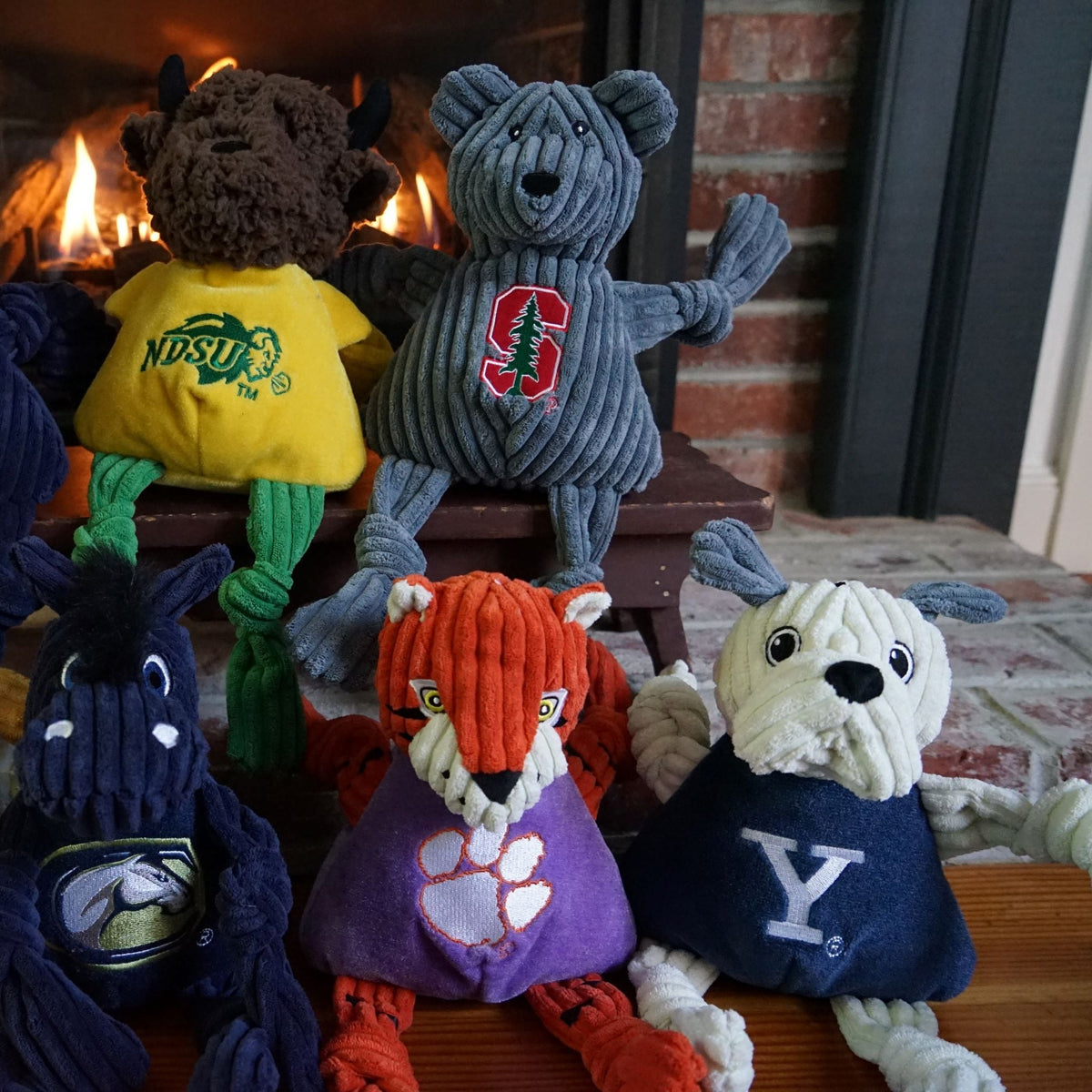 NCAA Clemson University, The Tiger Knottie® Plush Dog Toy