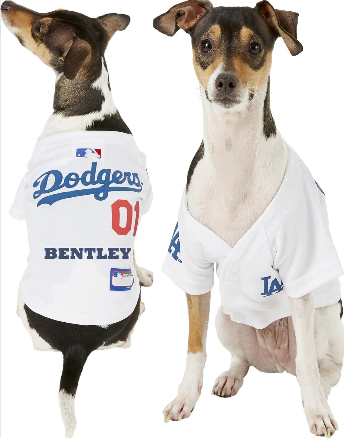 PETS FIRST MLB Dog & Cat Jersey, Los Angeles Dodgers, XX-Large