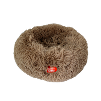 Kitty Kasa Plush Donut Cat Bed
