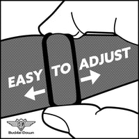 Plastic Clip Collar - Retro IRON FIST Action Pose/Comic Scene Blocks Black/Green/Yellow