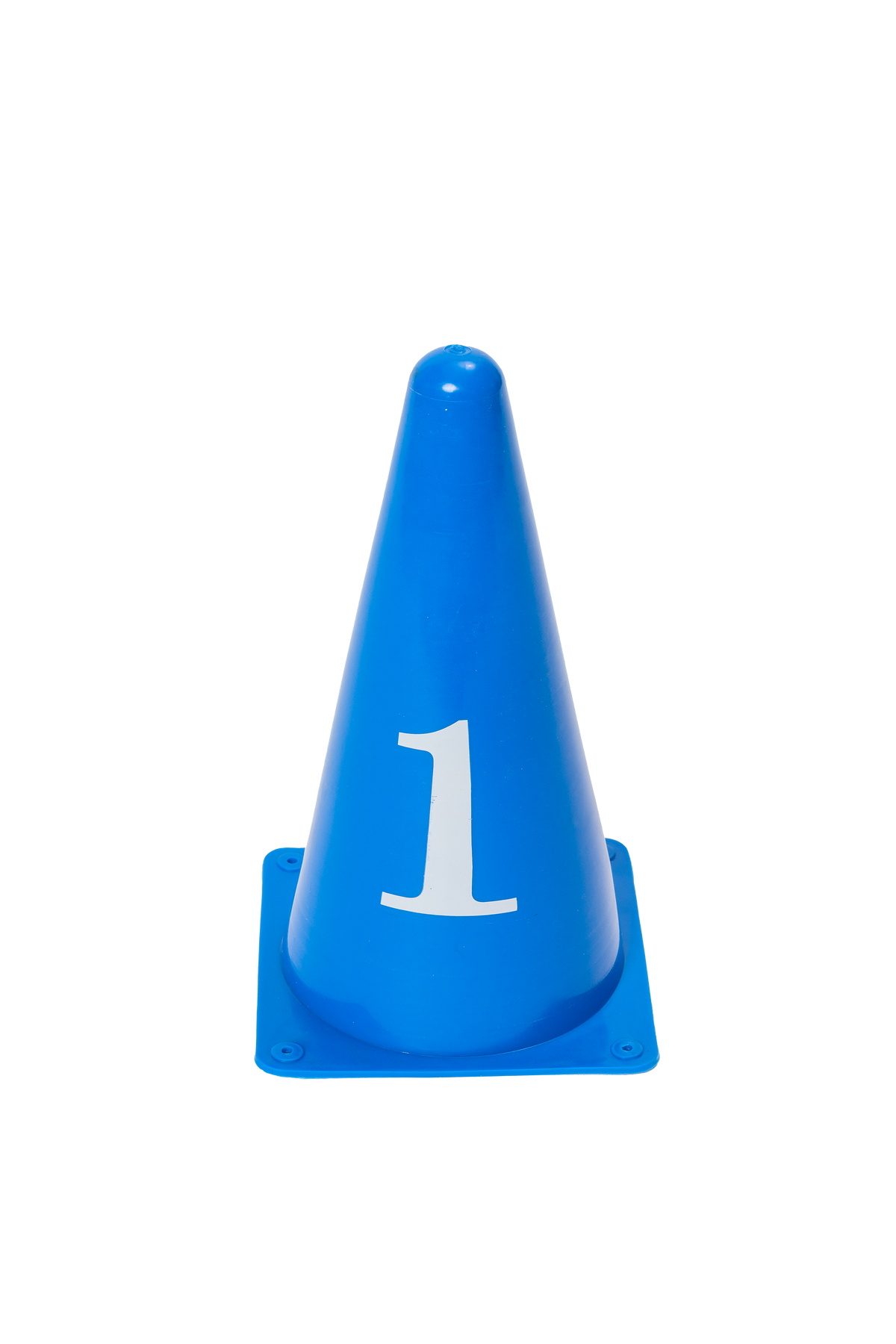 Pack of 10 Durable Numbered Cones for Dog Agility Training