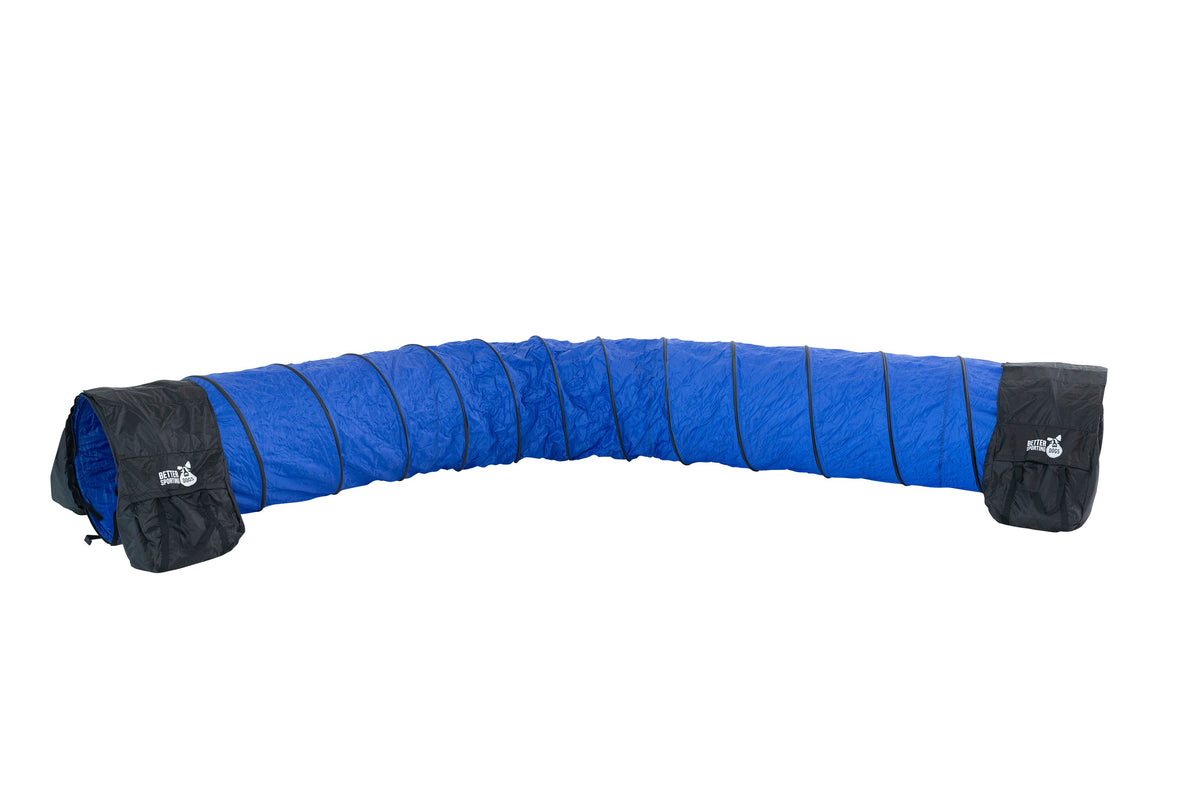 Better Sporting Dogs 16 ft Dog Agility Tunnel with Sandbags –  Training Tunnel for Backyard Agility Courses