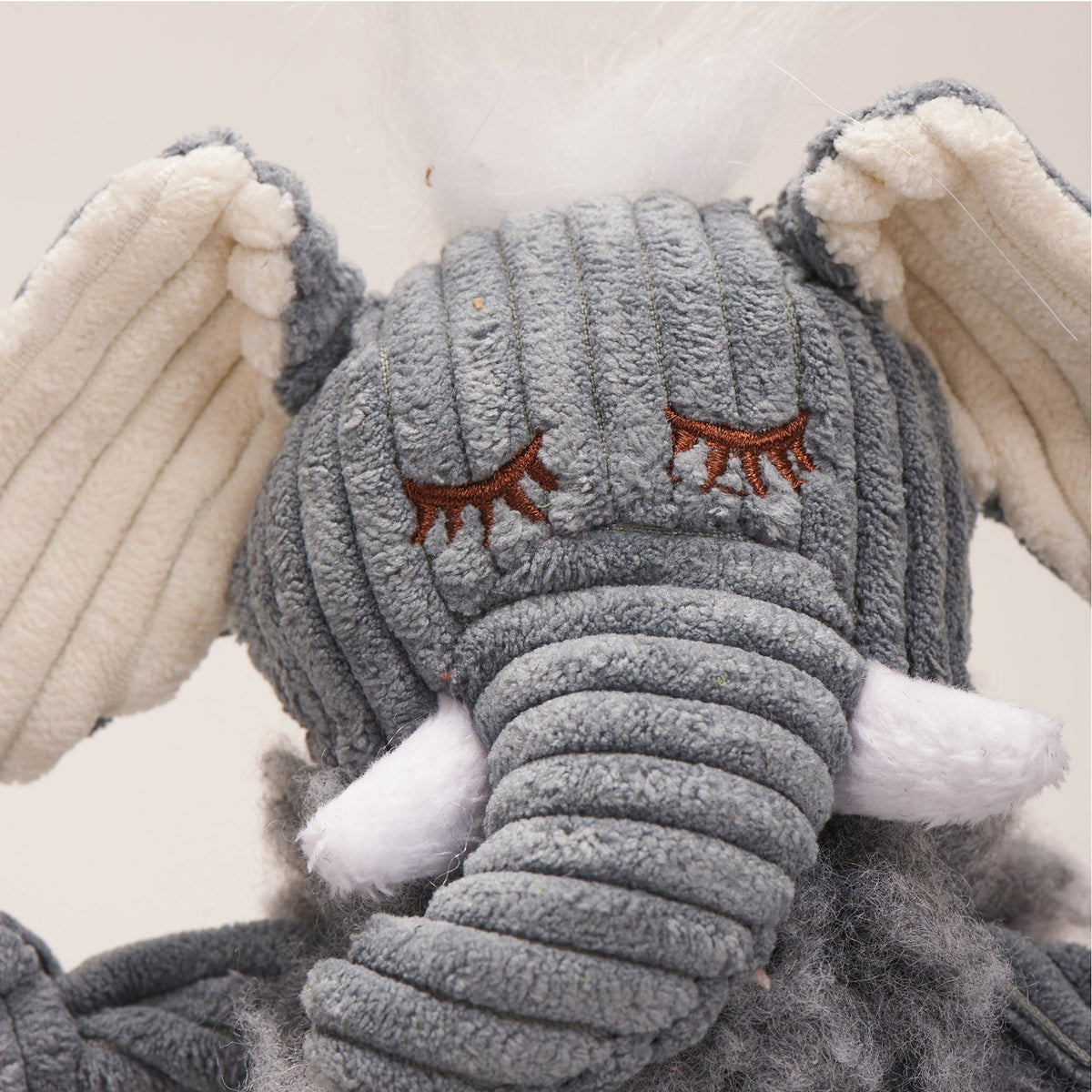 Ellamae Elephant HuggleFleece® FlufferKnottie™ Plush Dog Toy