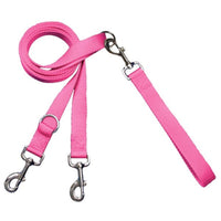 Euro Dog Leash Double Connection (Multiple Color Options)