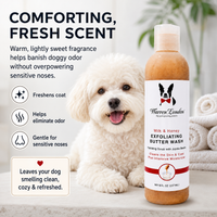 Exfoliating Butter Wash Dog Shampoo Gallons - With Natural Jojoba Beads