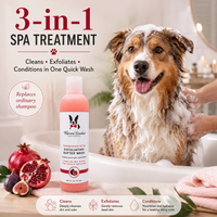 Exfoliating Butter Wash Dog Shampoo Gallons - With Natural Jojoba Beads