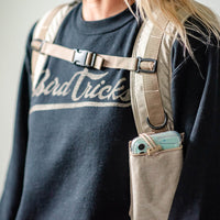 ibiyaya x BirdTricks TrackPack for Birds, Patented Small Bird Carrier Backpack with Perch