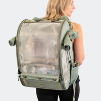 ibiyaya x BirdTricks Medium Size TrackPack, Backpack Bird Travel Carrier