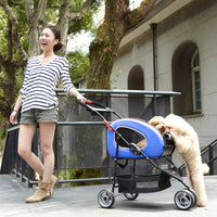 5-in-1 Combo EVA Pet Carrier Stroller Backpack