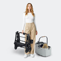 Tinker Small Detachable Pet Stroller – Compact Buggy for Cats & Small Dogs